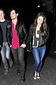 taylor lautner marie avgeropoulos matching jackets london 18